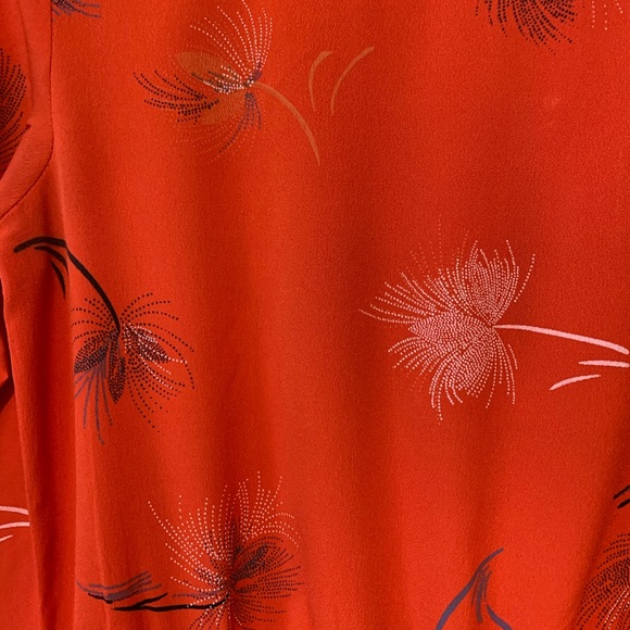 Long sleeve red dress - Picture 2 of 7